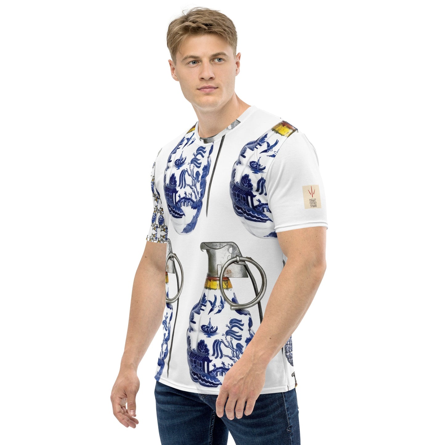 Willow Pattern 2 All-over Print T-Shirt - rubberchicken.studio