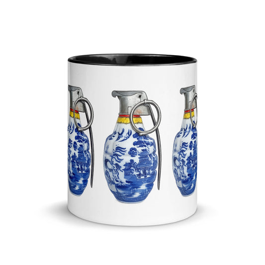 Willow Pattern Grenade - ERW - rubberchicken.studio