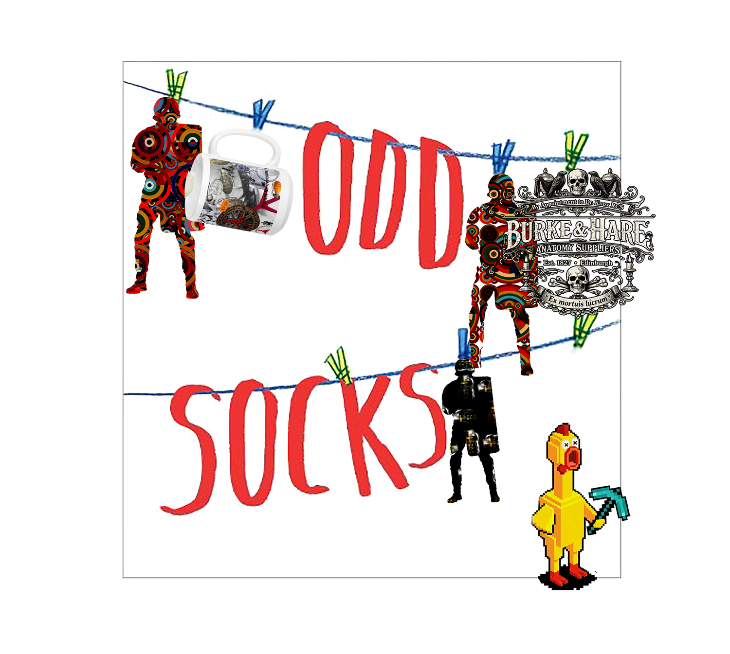 Odd Socks - rubberchicken.studio