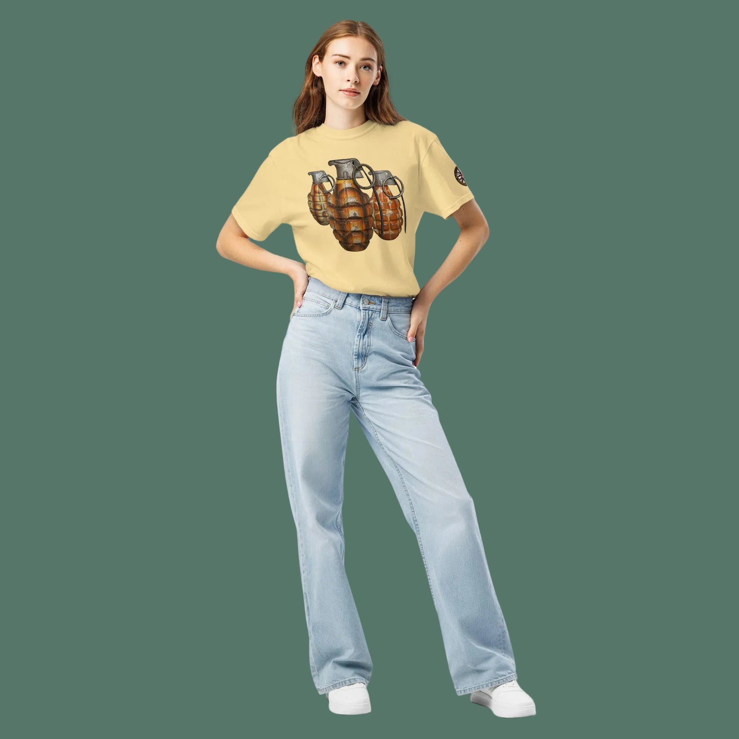 70's Grenades Trio T-Shirt - rubberchicken.studio
