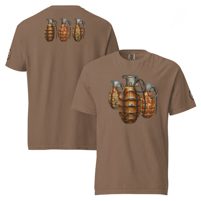 70's Grenades Trio T-Shirt - rubberchicken.studio