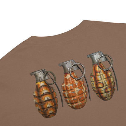 70's Grenades Trio T-Shirt - rubberchicken.studio