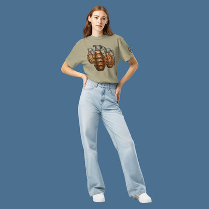 70's Grenades Trio T-Shirt - rubberchicken.studio