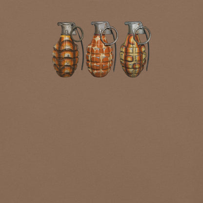 70's Grenades Trio T-Shirt - rubberchicken.studio