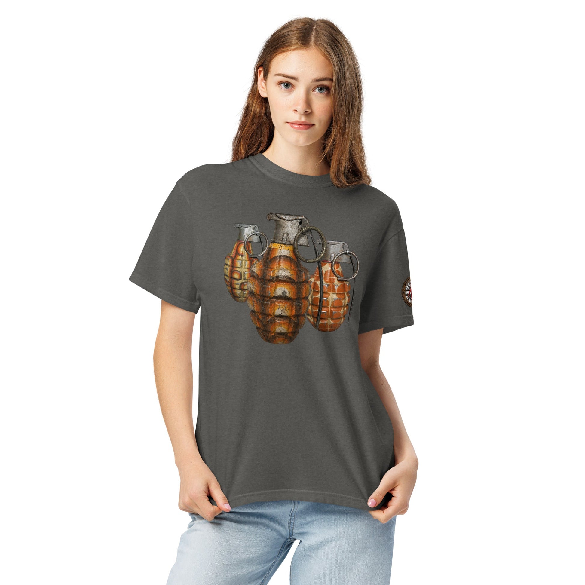 70's Grenades Trio T-Shirt - rubberchicken.studio