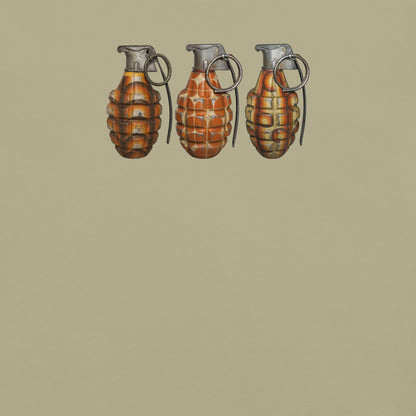 70's Grenades Trio T-Shirt - rubberchicken.studio