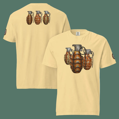 70's Grenades Trio T-Shirt - rubberchicken.studio