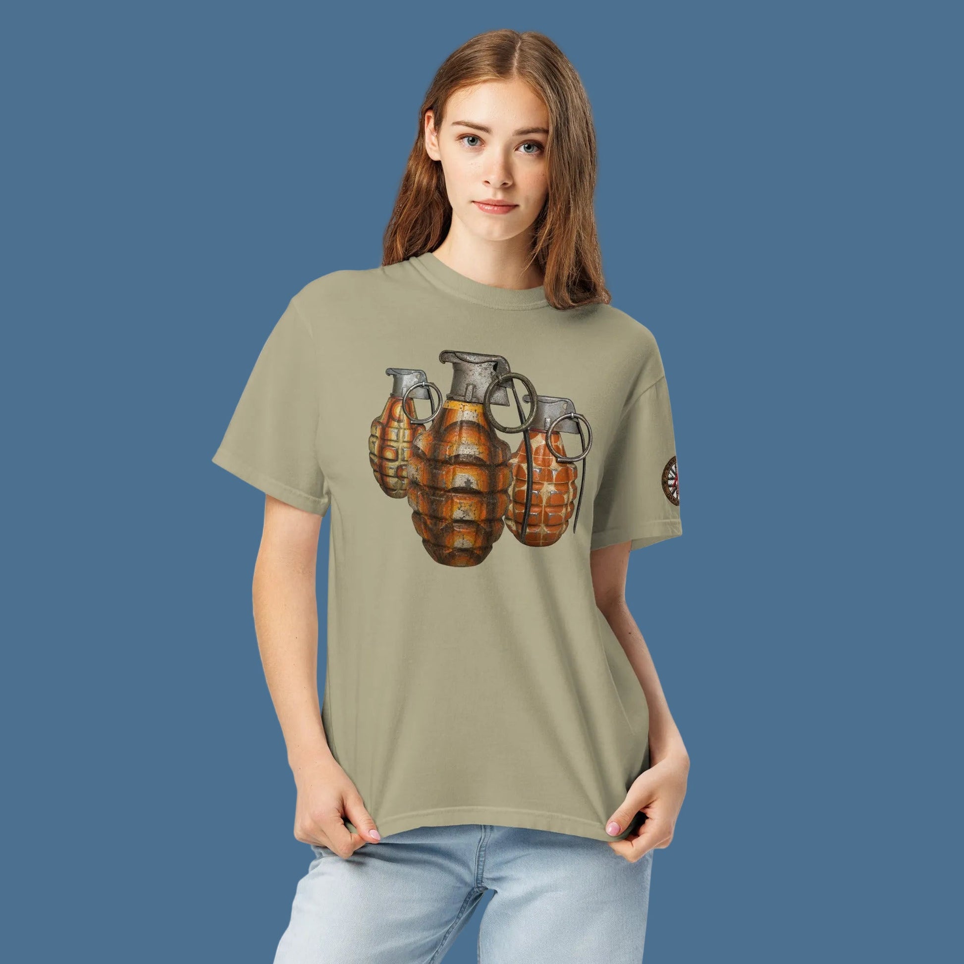 70's Grenades Trio T-Shirt - rubberchicken.studio