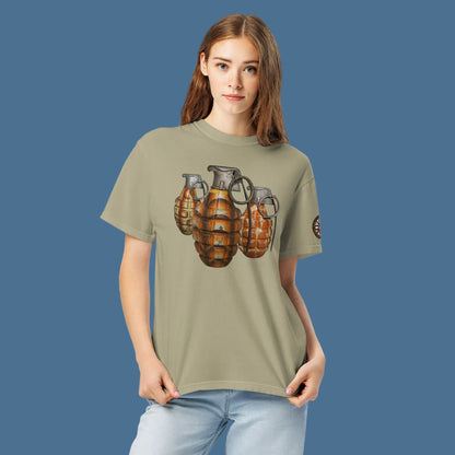 70's Grenades Trio T-Shirt - rubberchicken.studio