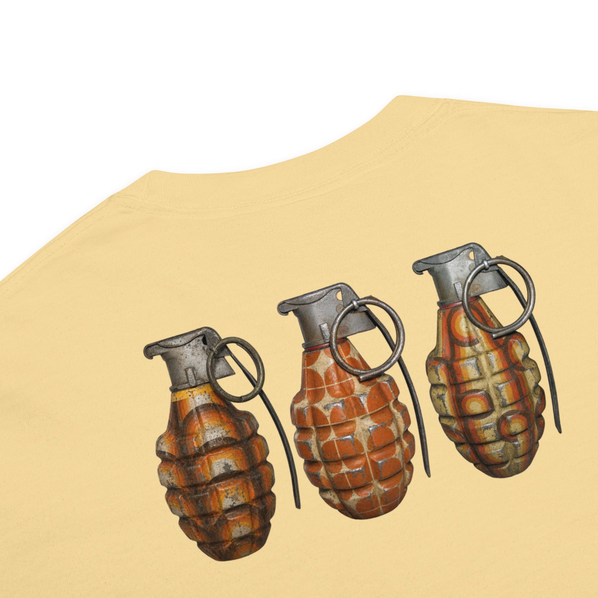 70's Grenades Trio T-Shirt - rubberchicken.studio
