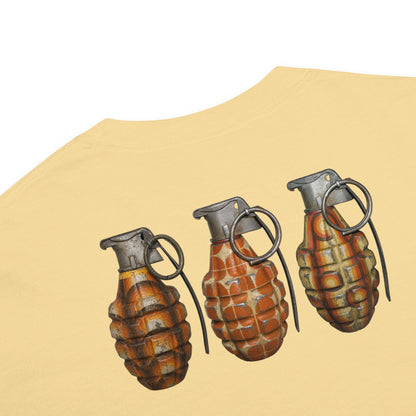 70's Grenades Trio T-Shirt - rubberchicken.studio