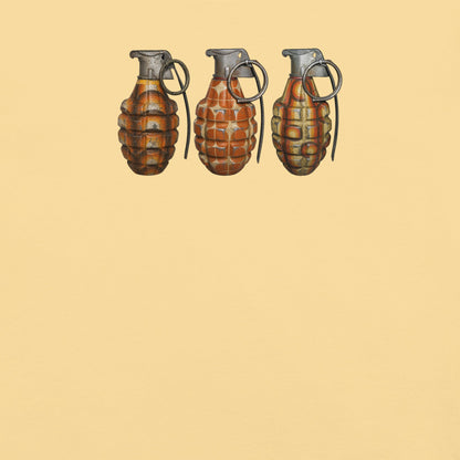 70's Grenades Trio T-Shirt - rubberchicken.studio