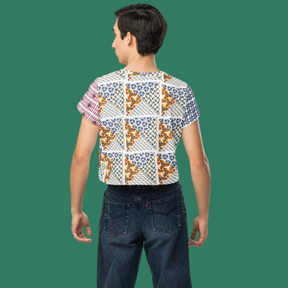 All-over print Grenades Crop Top - rubberchicken.studio