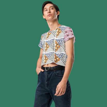 All-over print Grenades Crop Top - rubberchicken.studio