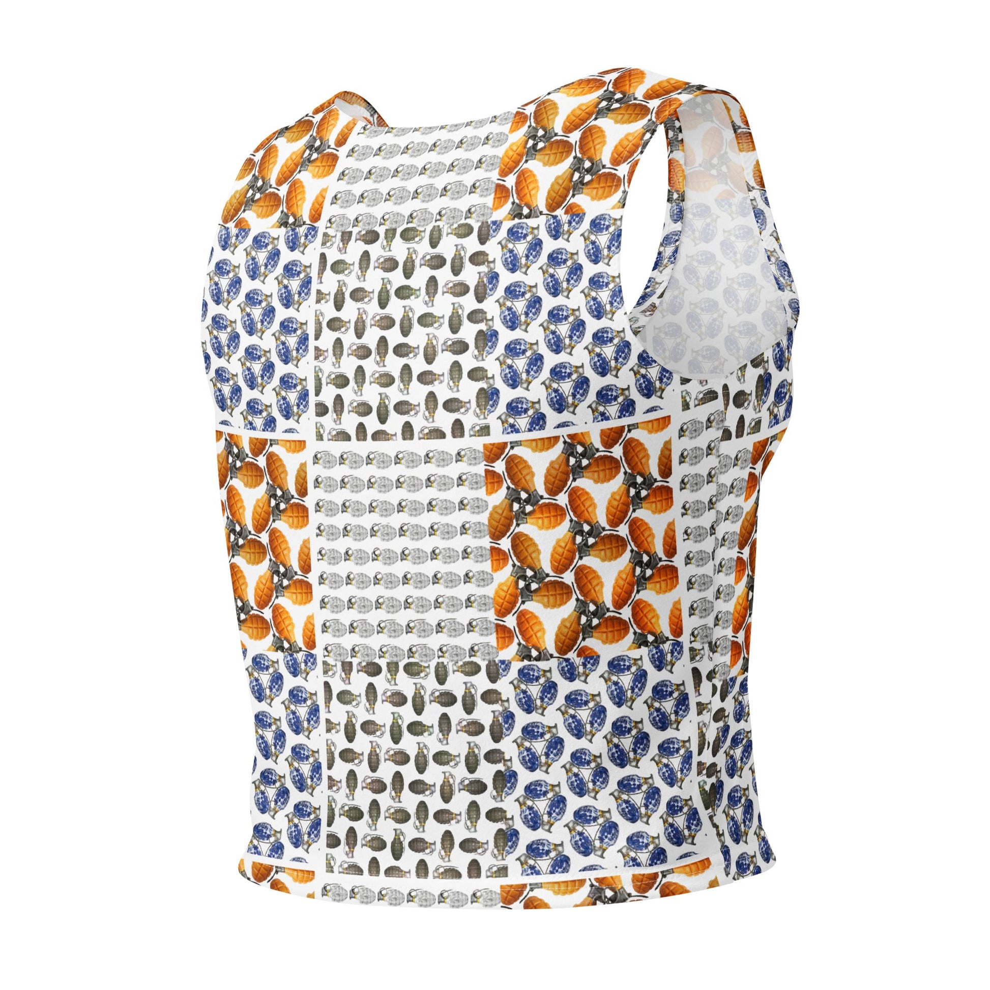 All-over print Grenades Tank Top - rubberchicken.studio