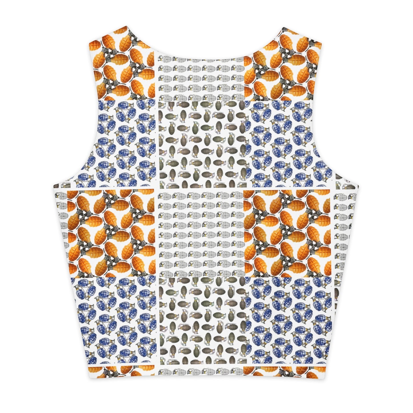 All-over print Grenades Tank Top - rubberchicken.studio