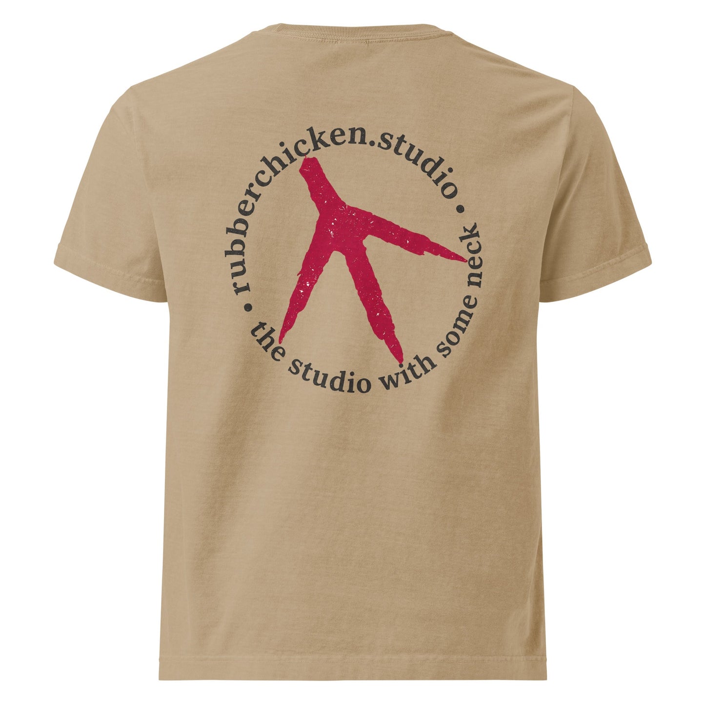 Alphabet Grenade Baggy Cotton T-Shirt - rubberchicken.studio