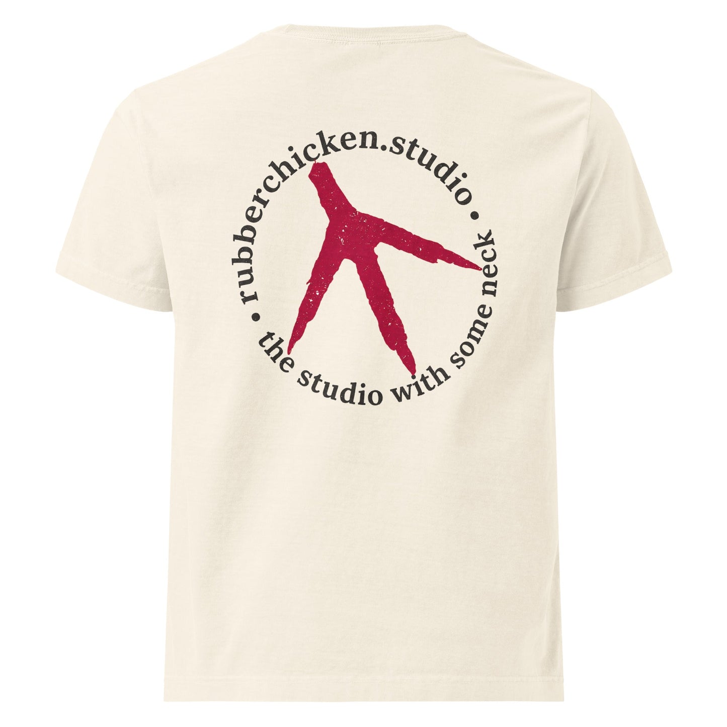 Alphabet Grenade Baggy Cotton T-Shirt - rubberchicken.studio