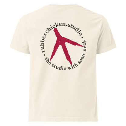 Alphabet Grenade Baggy Cotton T-Shirt - rubberchicken.studio