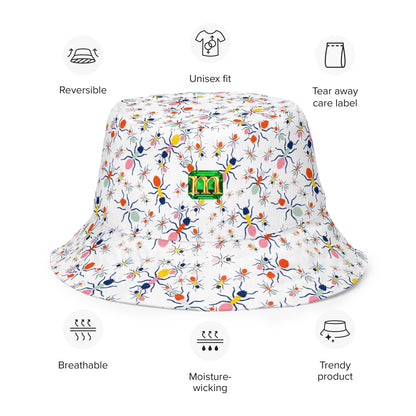 Antonio Reversible Bucket Hat by Mollie - rubberchicken.studio