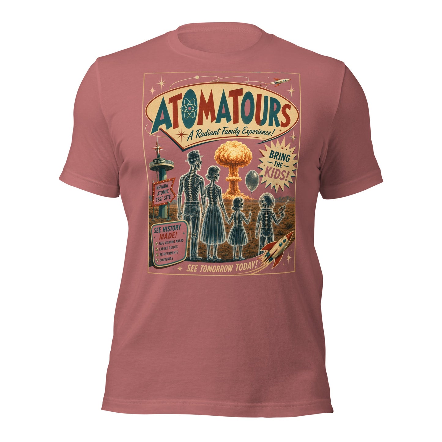 Atomatours - For reliving those 1950's Atomic Bomb test tours - rubberchicken.studio