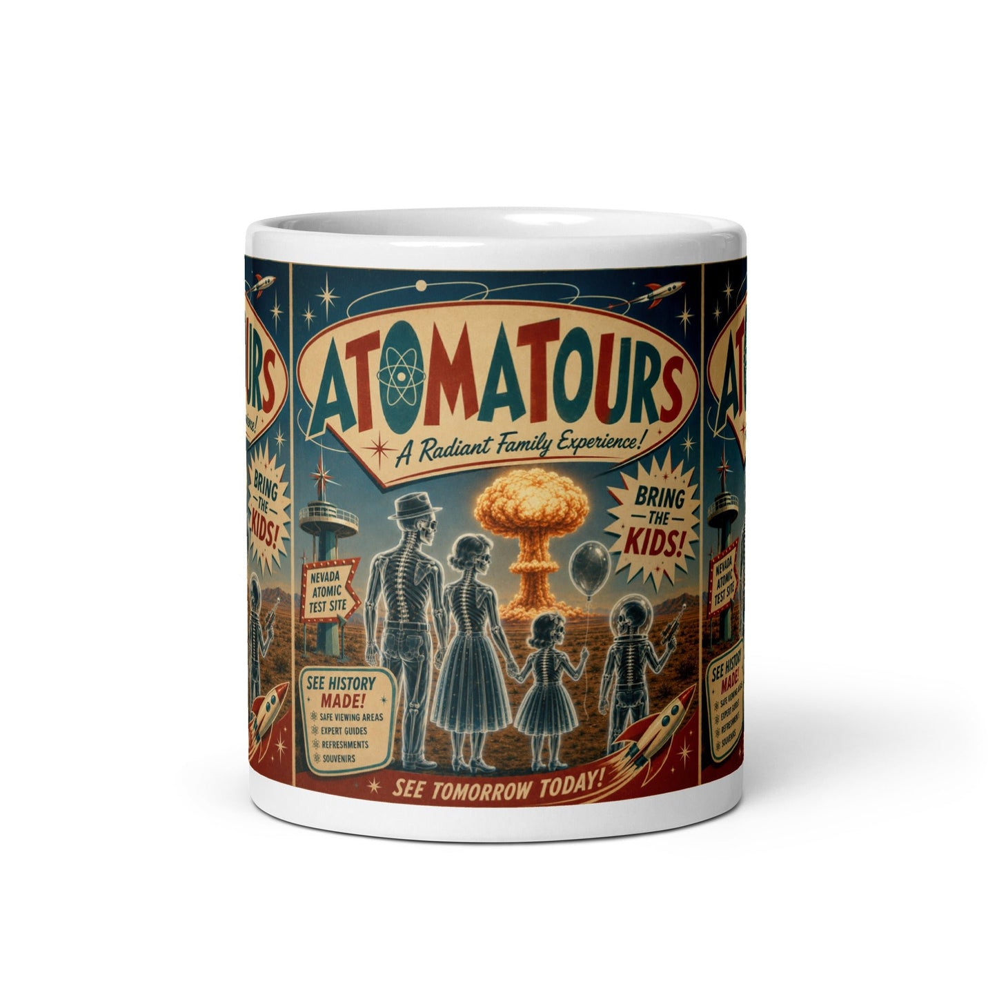 Atomatours - Your 1950's American Family day out. - rubberchicken.studio