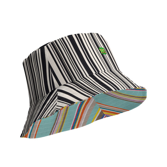 Brighton - Reversible Bucket Hat by Mollie - rubberchicken.studio