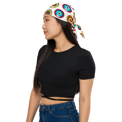 Coloured Buttons All-over print bandana - rubberchicken.studio