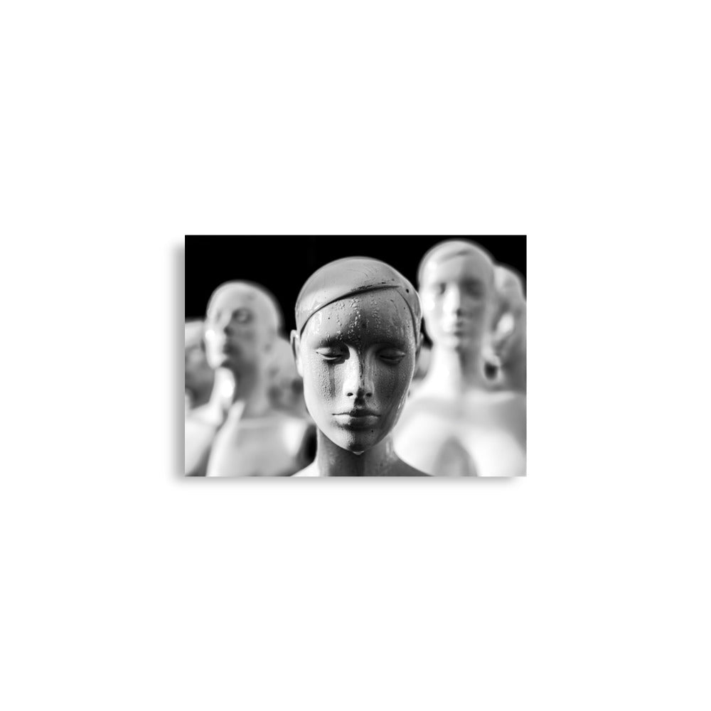 Crying Woman - B/W 35mm Film Poster - rubberchicken.studio