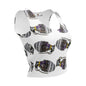 Disco Grenades Crop Top - rubberchicken.studio