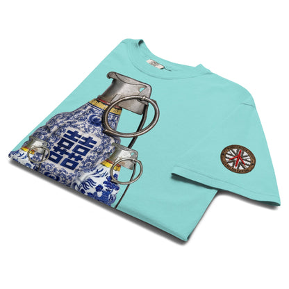 Double Happiness Trio Grenades T-Shirt - rubberchicken.studio