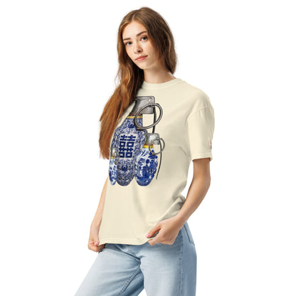 Double Happiness Trio T-Shirt - rubberchicken.studio