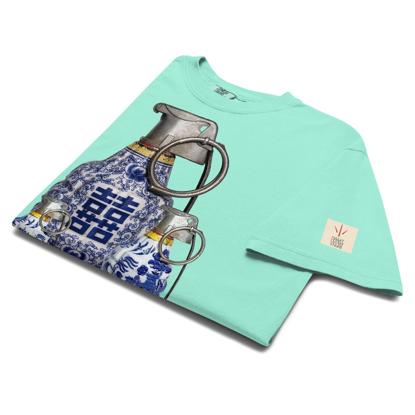Double Happiness Trio T-Shirt - rubberchicken.studio
