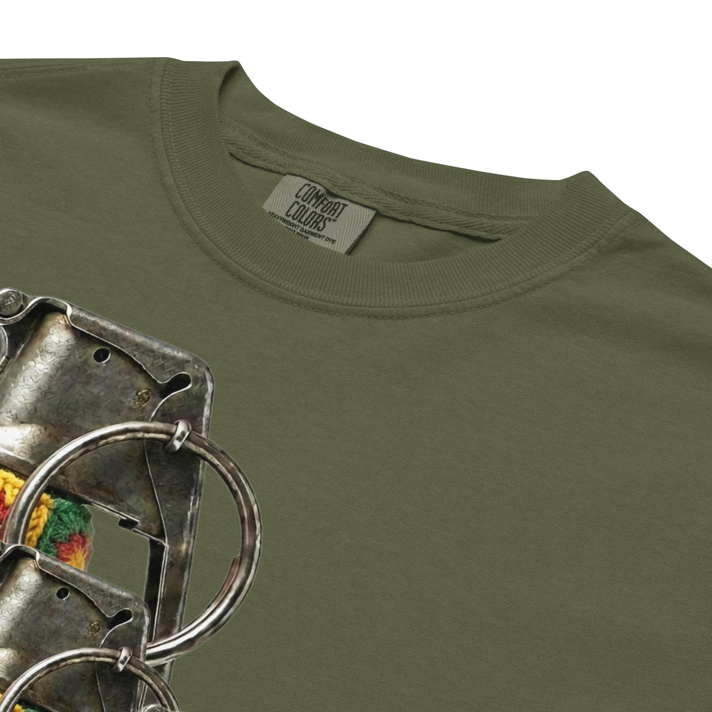 Granny Squares Grenades Trio T-Shirt - rubberchicken.studio