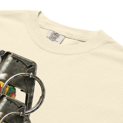 Granny Squares Grenades Trio T-Shirt - rubberchicken.studio