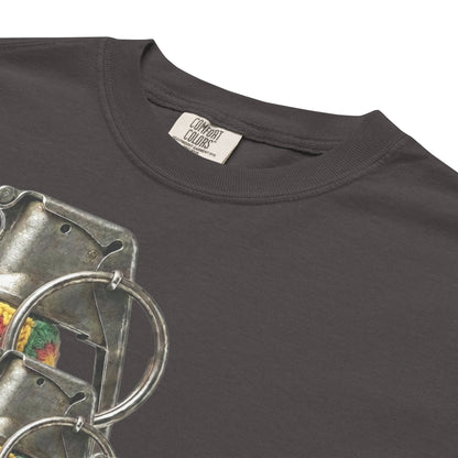 Granny Squares Grenades Trio T-Shirt - rubberchicken.studio