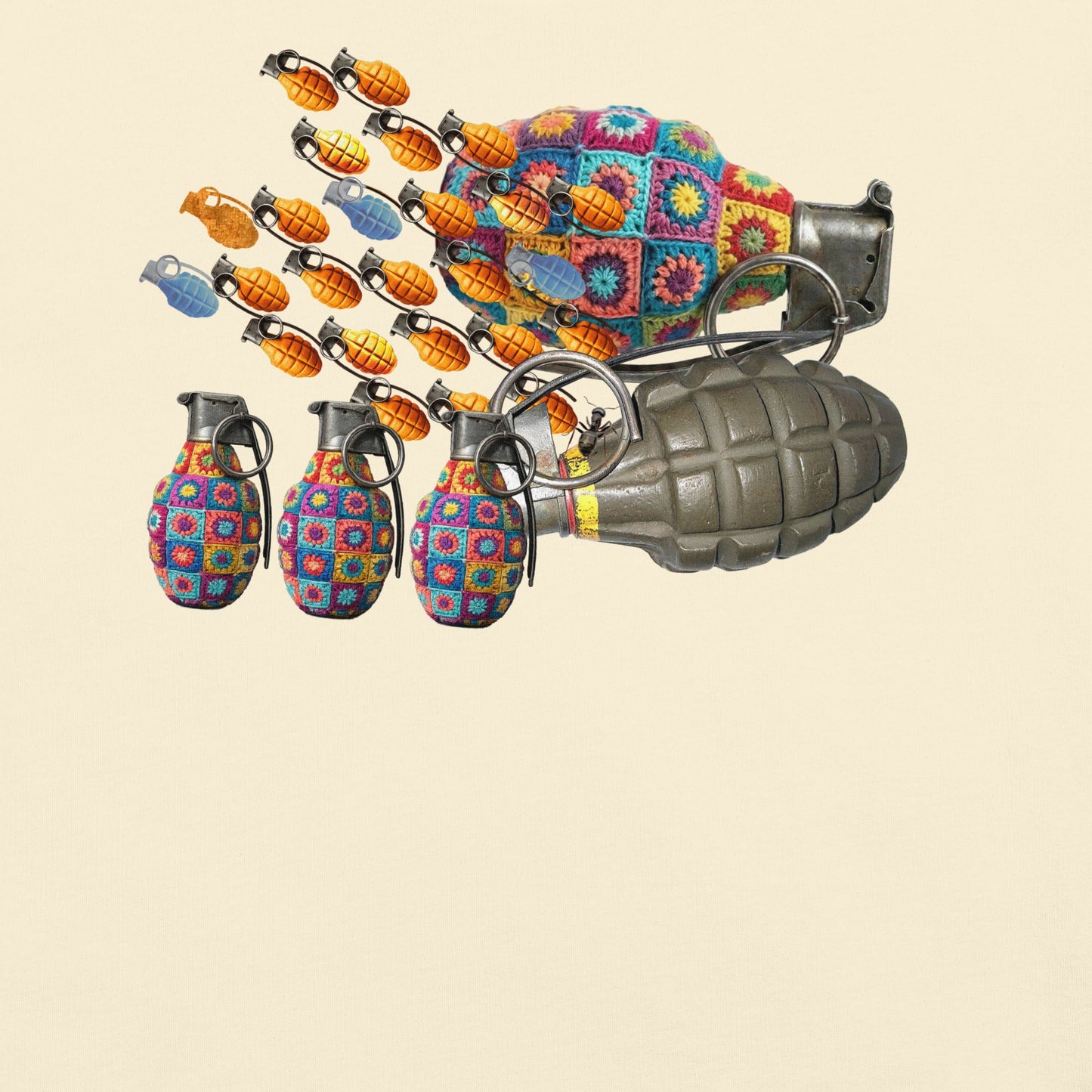 Grenade Aquarium T-Shirt - rubberchicken.studio