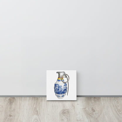 Italian Garden - Art Print Canvas - rubberchicken.studio