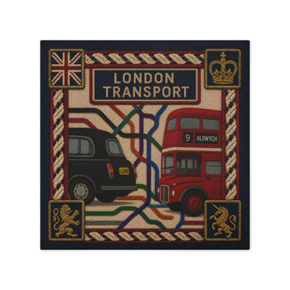 London Transport cotton throw cushion cover - rubberchicken.studio