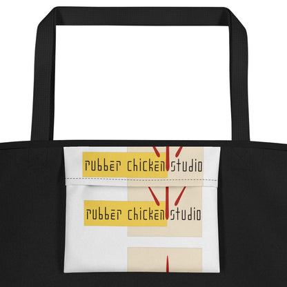 London's Transport - Large Tote Bag - rubberchicken.studio