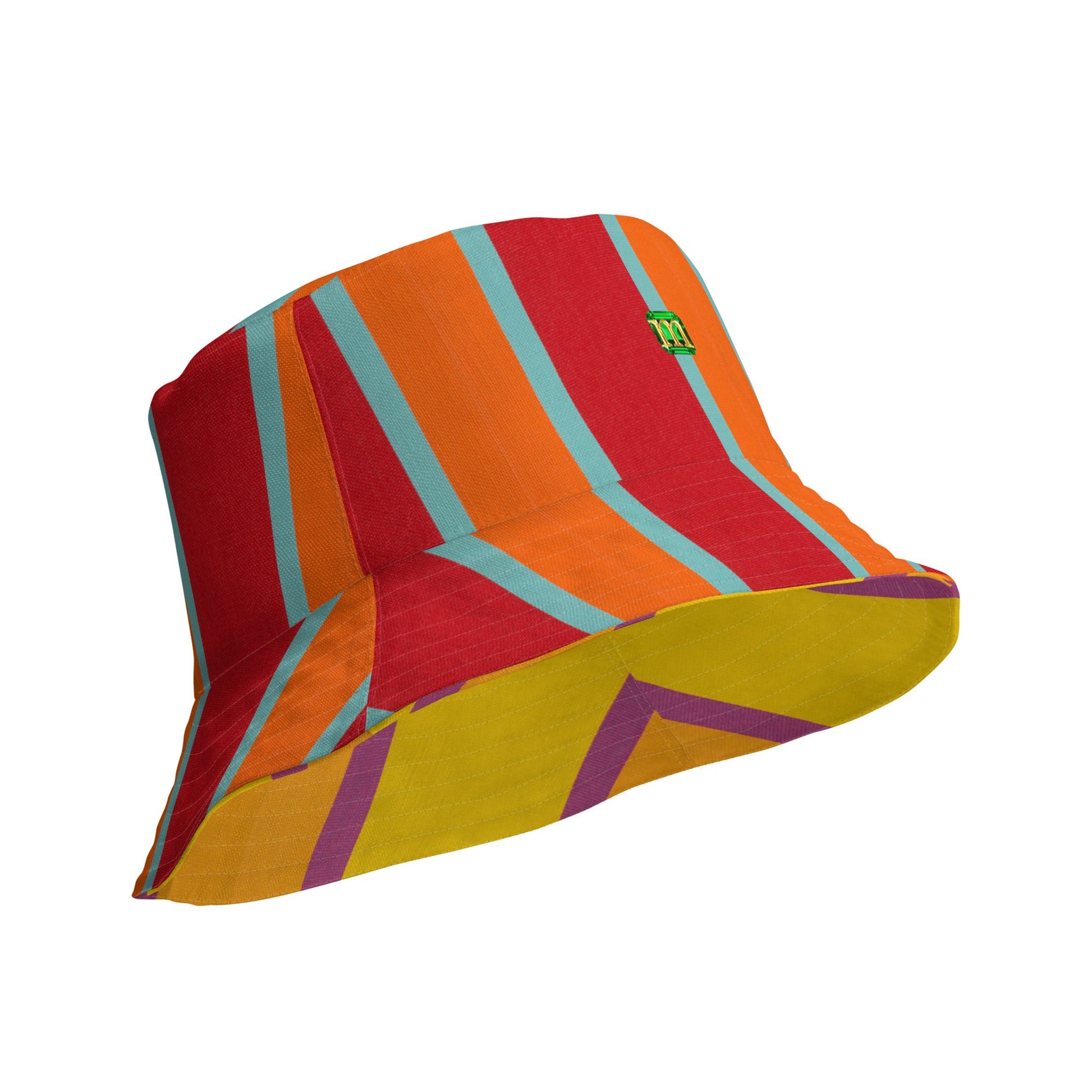 Mablethorpe - Reversible Bucket Hat by Mollie - rubberchicken.studio