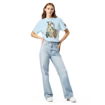 Mid-Century Grenades Trio T-Shirt - rubberchicken.studio