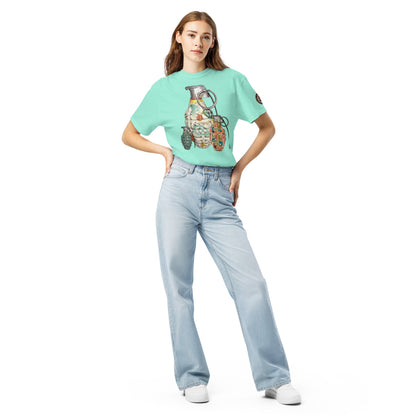 Mid-Century Grenades Trio T-Shirt - rubberchicken.studio