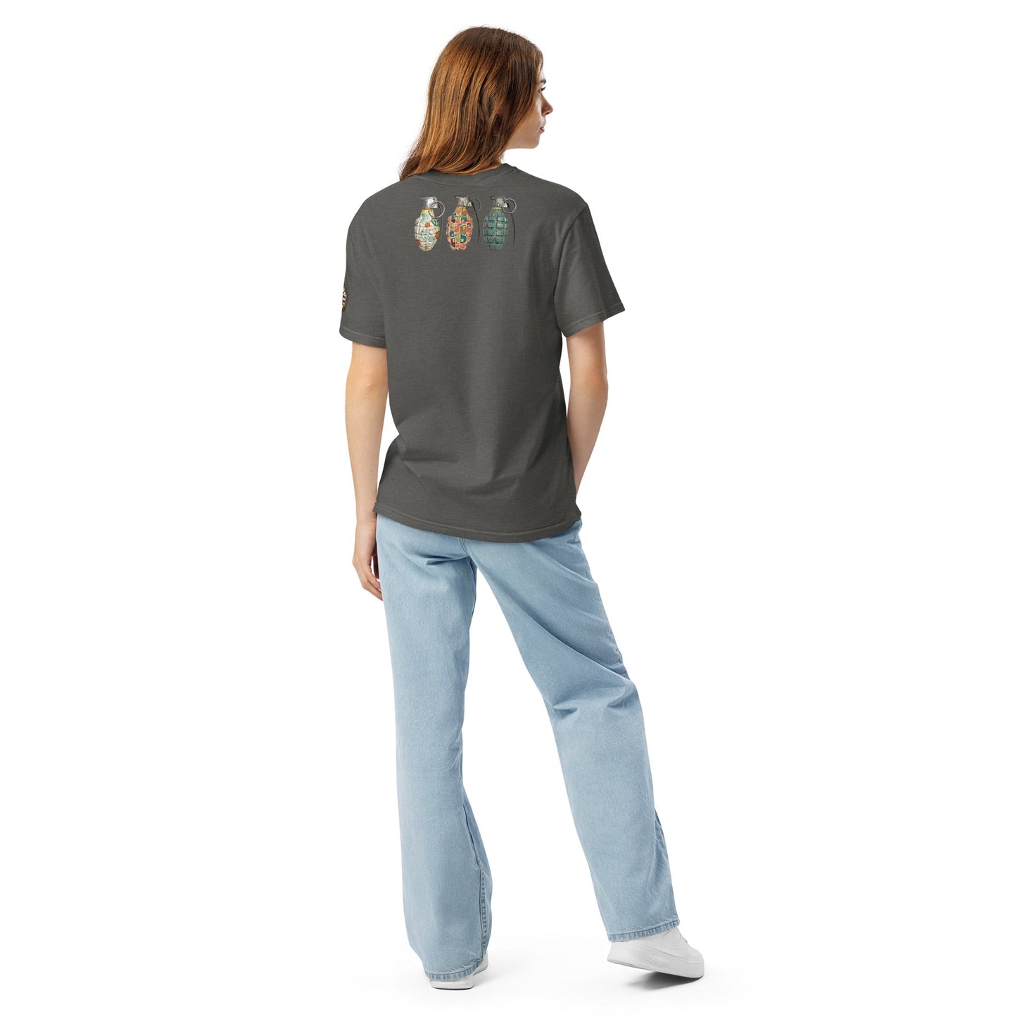 Mid-Century Grenades Trio T-Shirt - rubberchicken.studio