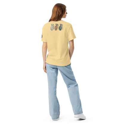 Mid-Century Grenades Trio T-Shirt - rubberchicken.studio
