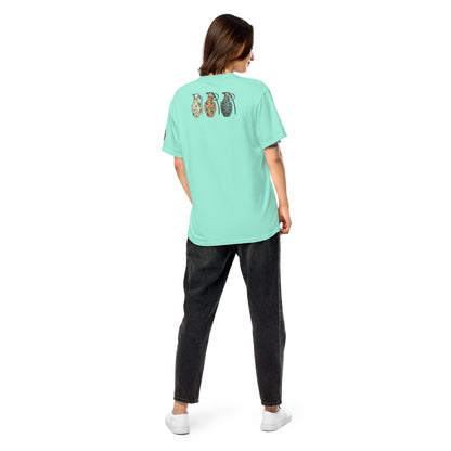 Mid-Century Grenades Trio T-Shirt - rubberchicken.studio