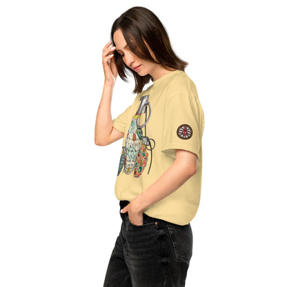 Mid-Century Grenades Trio T-Shirt - rubberchicken.studio