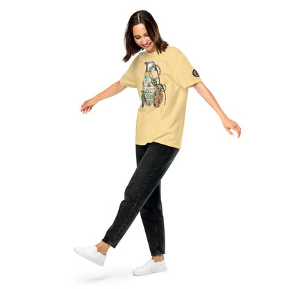 Mid-Century Grenades Trio T-Shirt - rubberchicken.studio