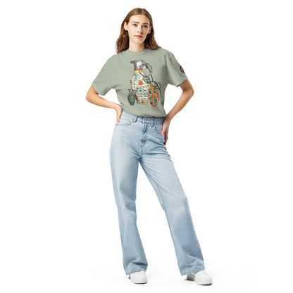 Mid-Century Grenades Trio T-Shirt - rubberchicken.studio