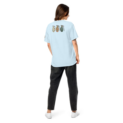 Mid-Century Grenades Trio T-Shirt - rubberchicken.studio